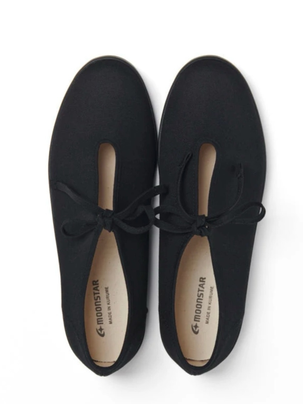 Moonstar Black Lite Prim Ballet Flats